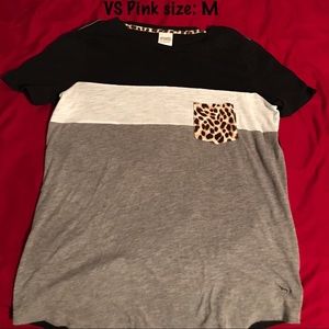VS PINK Color Block T-shirt - size M